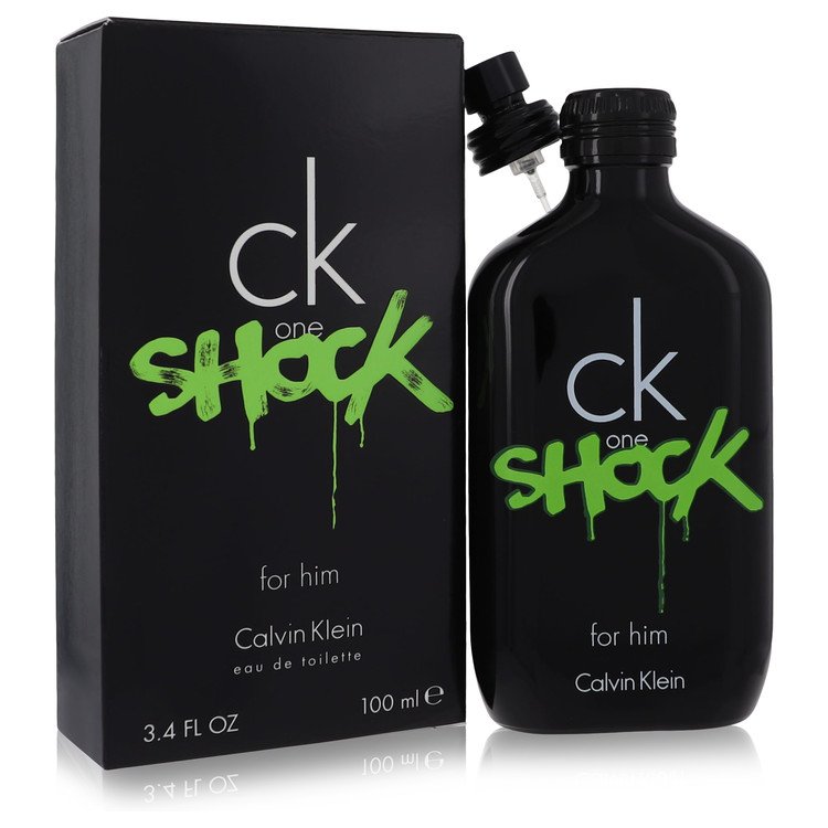CK One Shock by Calvin Klein Eau De Toilette Spray 3.4 oz CK One Shock by Calvin Klein Eau De Toilette Spray 3.4 oz